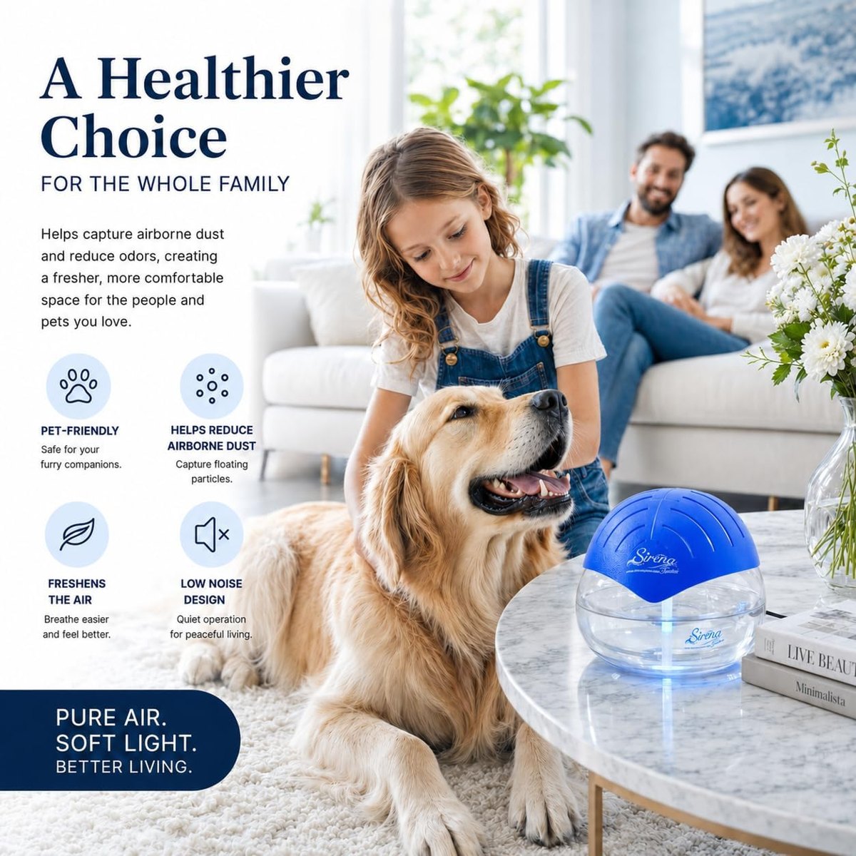 A fresher-feeling home for the whole family, pets included