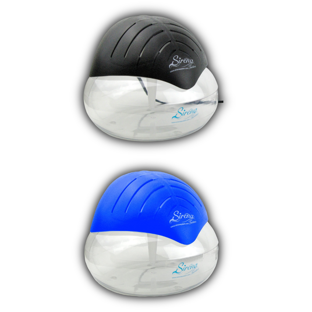 PureMist Sirena Twister in black and blue